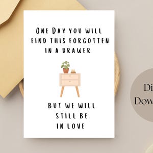 In Love Card-Someday You&#39;ll Find This Card-I Love You Card-Card for Boyfriend-Card for Husband-Valentines for Him-Anniversary Card for Him