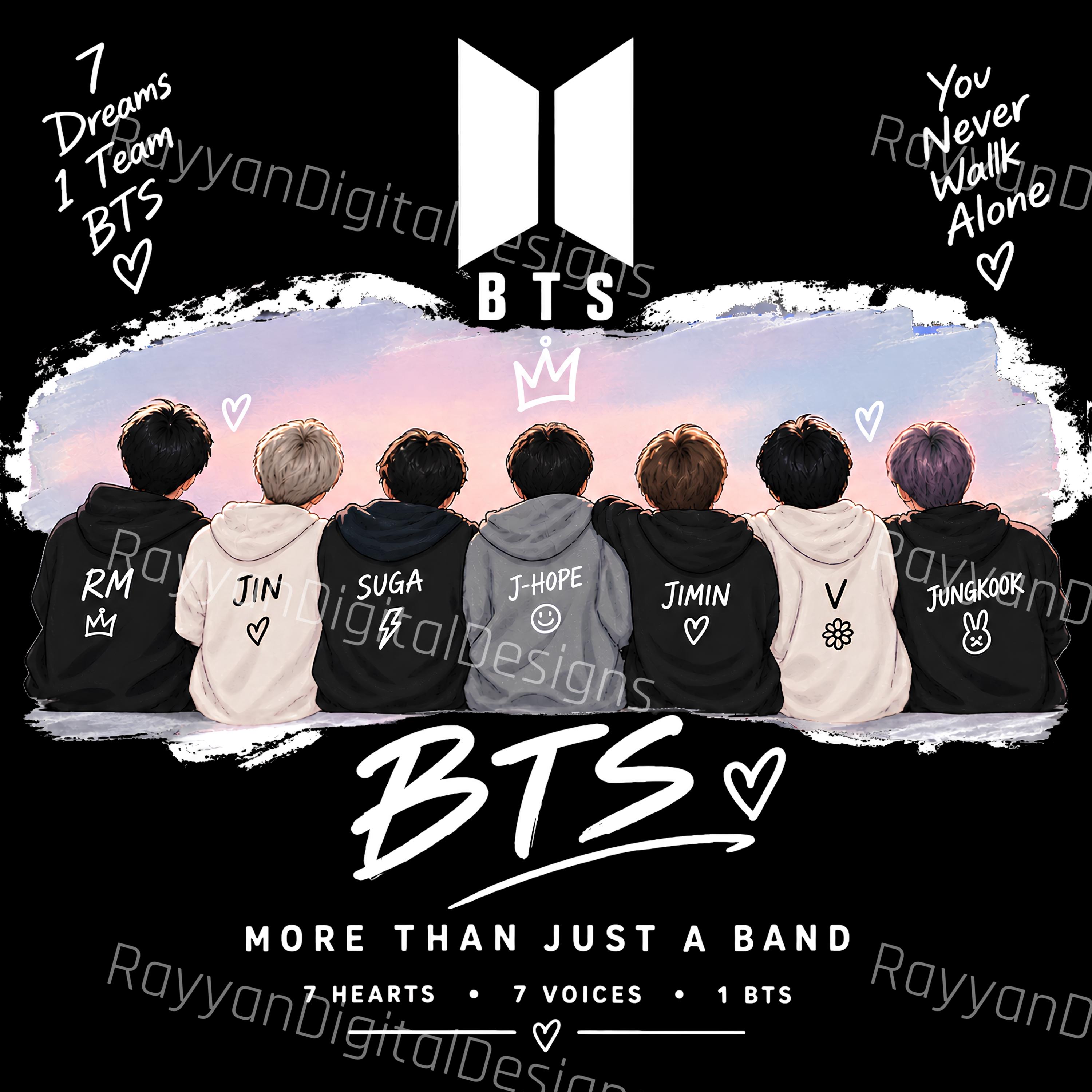 Bts Poster Set - Etsy