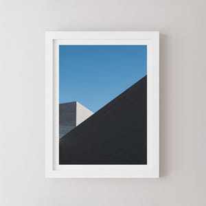 Sydney Modern Architecture, Modern Minimalist Architecture Wall Art, Urban Geometric Building Print.