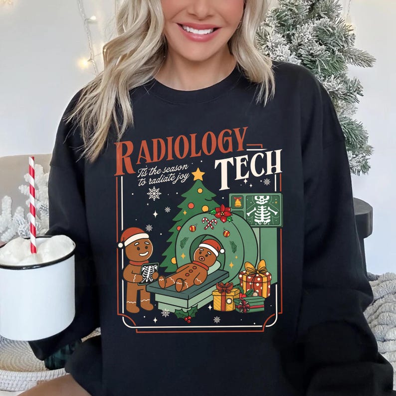 Christmas Rad Tech Shirt, Radiology Technologist Christmas Gift ...