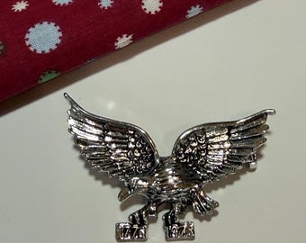 Celebrate America’s 250th Anniversary by Wearing This Silver-Tone 1776 Bi-Centennial Bald Eagle Pin