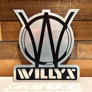 Willys logo wall decor