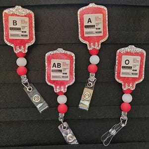 Blood Type Badge Reel - Random Type
