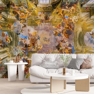 Anicent Greek themed Wallaper for Luxury Home Decor - Art Design Aesthetic Mural