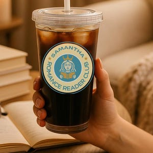 Personalized Romance Reader Club Tumbler: Booktok Gift