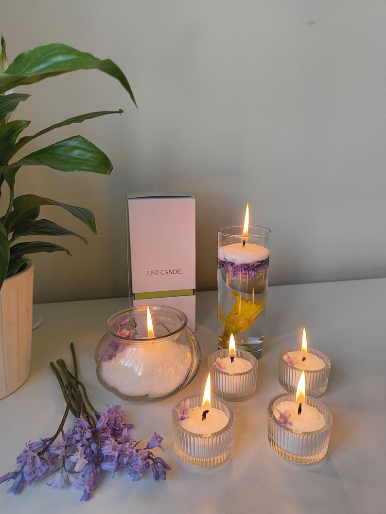 Luxury 30-wick Vegan Sand Candle: Eco-friendly Home Decor, White Pearl ...