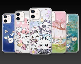 Chiikawa Telefonskal Söt Momonga Fodral för iPhone 17Pro, 17, 17Pro Max, 16Pro, 16, 15, 14, Samsung S25, S24, S23, A56, A16, Pixel 10 Pro, 9A