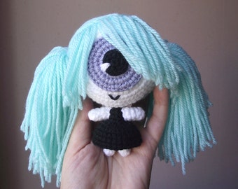 Cecilia the cyclopette crocheted doll - Pattern PDF