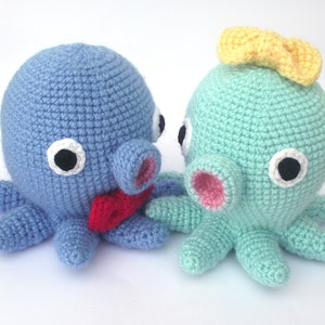 Kawaii Octopus Amigurumi Pattern PDF