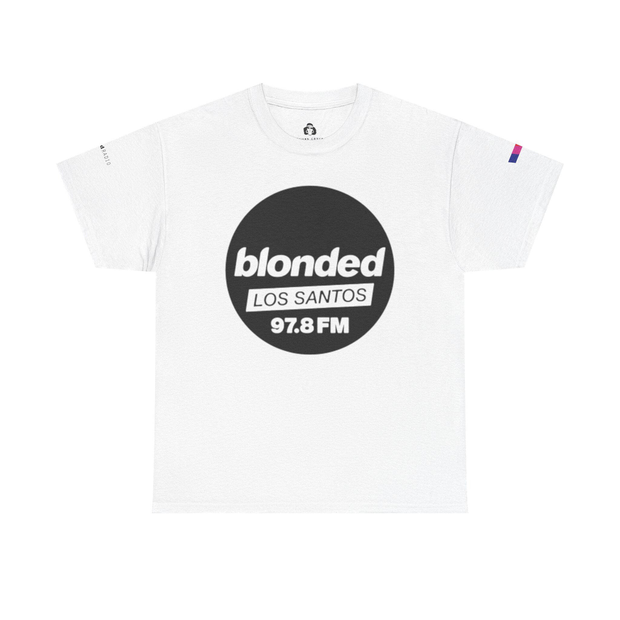 blonded radio Tシャツ ホワイト ミラノカラー Frank Ocean Blonded Radio New Classic Logo T-shirt White/LSD