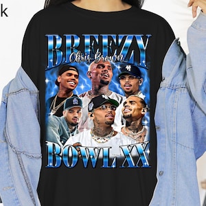 Chris Brown Breezy Bowl XX T-Shirt, Chris Brown Album Shirt, Chris Brown Fan Gift, Chris Brown Merch