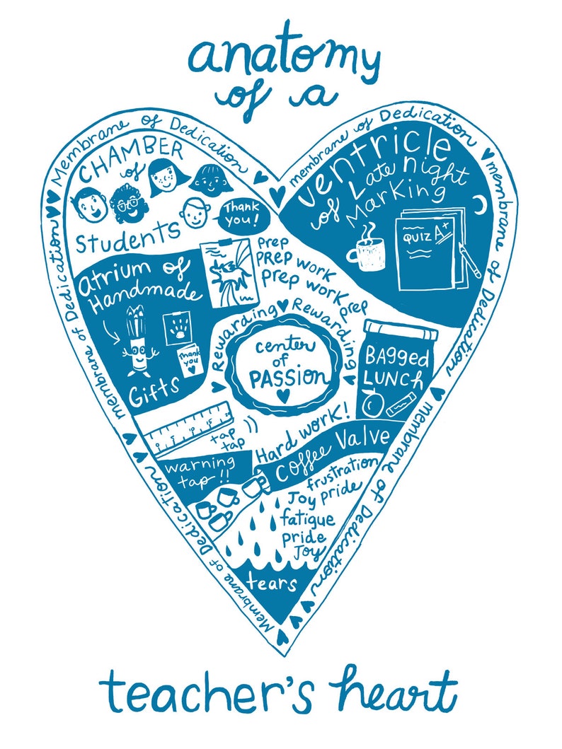 Hearts for Melany BF Teacher 8 x 10