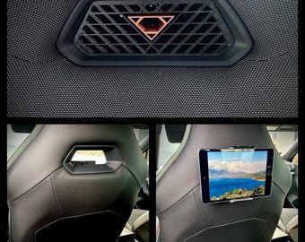 Tablet and mobile phone holder from Cupra & Sate for Formentor, Leon, Ateca, Born, Tarraco