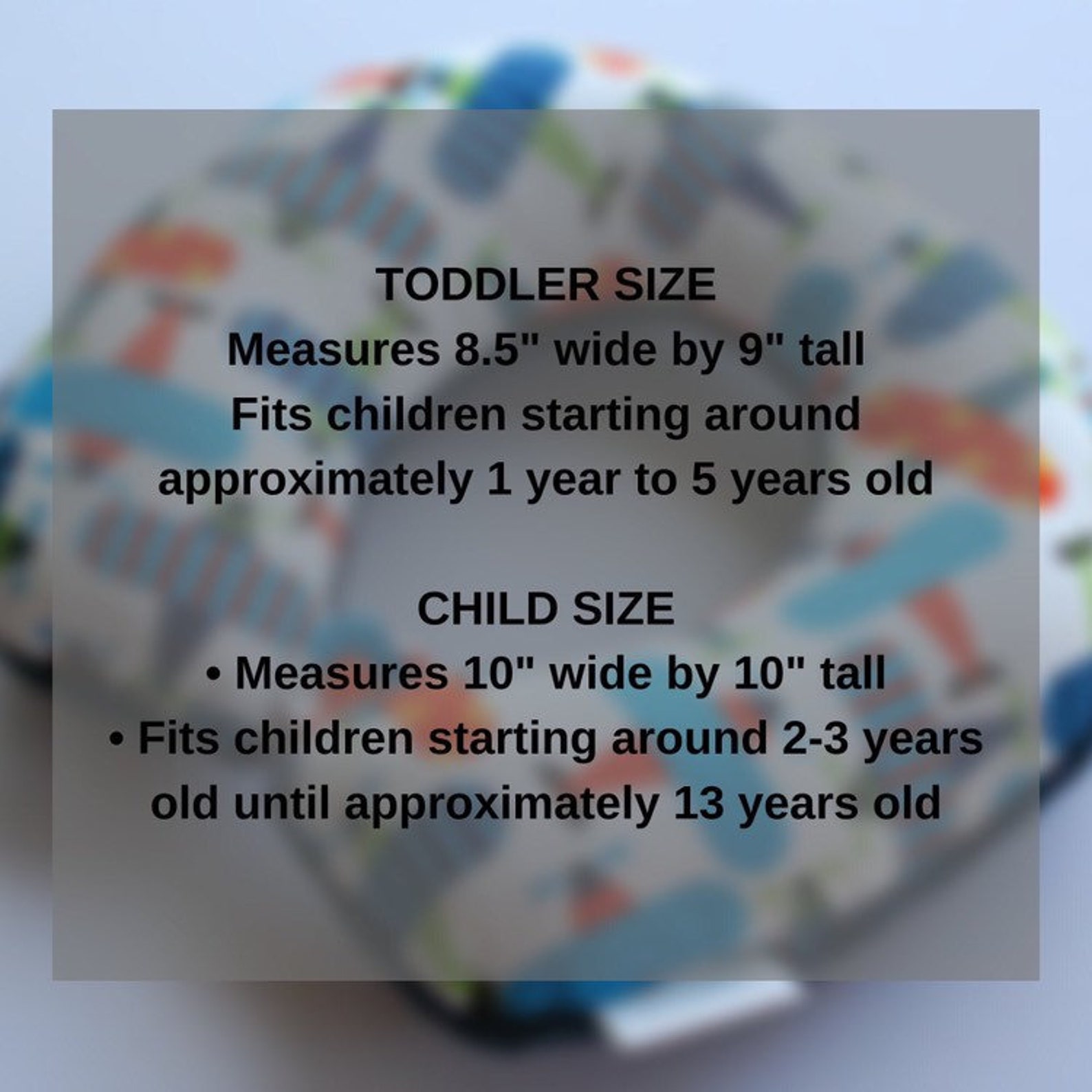 Toddler/child Travel Neck Pillow Little Birdie Spring Etsy