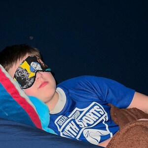 Child or Adult Sleep Mask Pokémon 3 Layer Light Blocking Eye Mask image 4