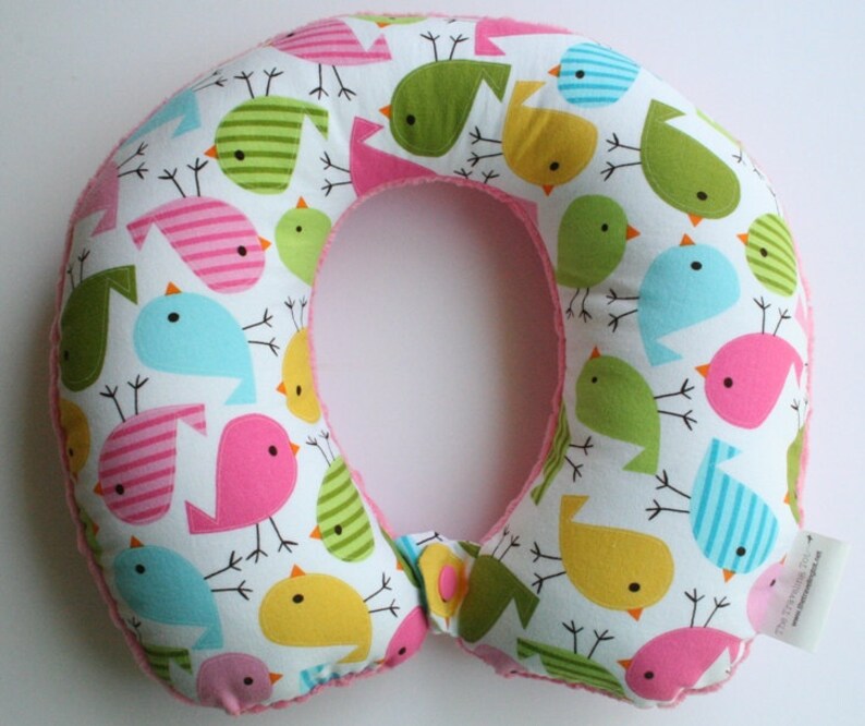 Toddler/child Travel Neck Pillow Little Birdie Spring Etsy
