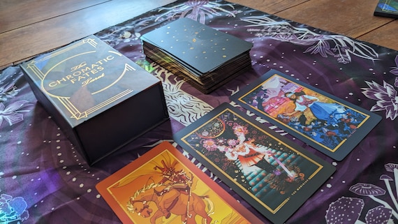 値下げ　貴重！新品　未開封　the chromatic fates tarot Chromatic Fates Tarot - Etsy