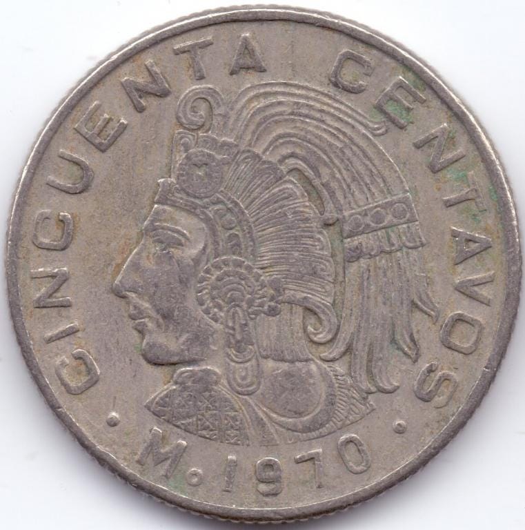 1970 mexican coins - Etsy 日本