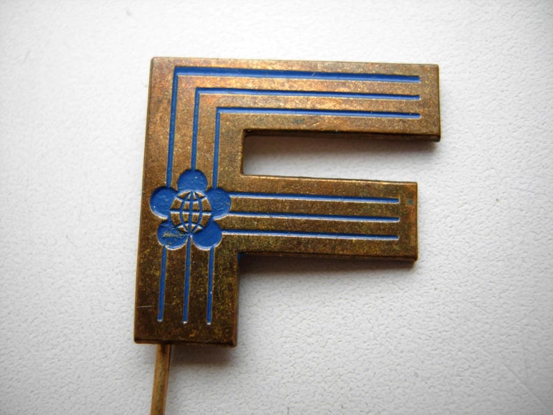 1957 Germany DDR Vintage Pin Badge - Festival - - Etsy