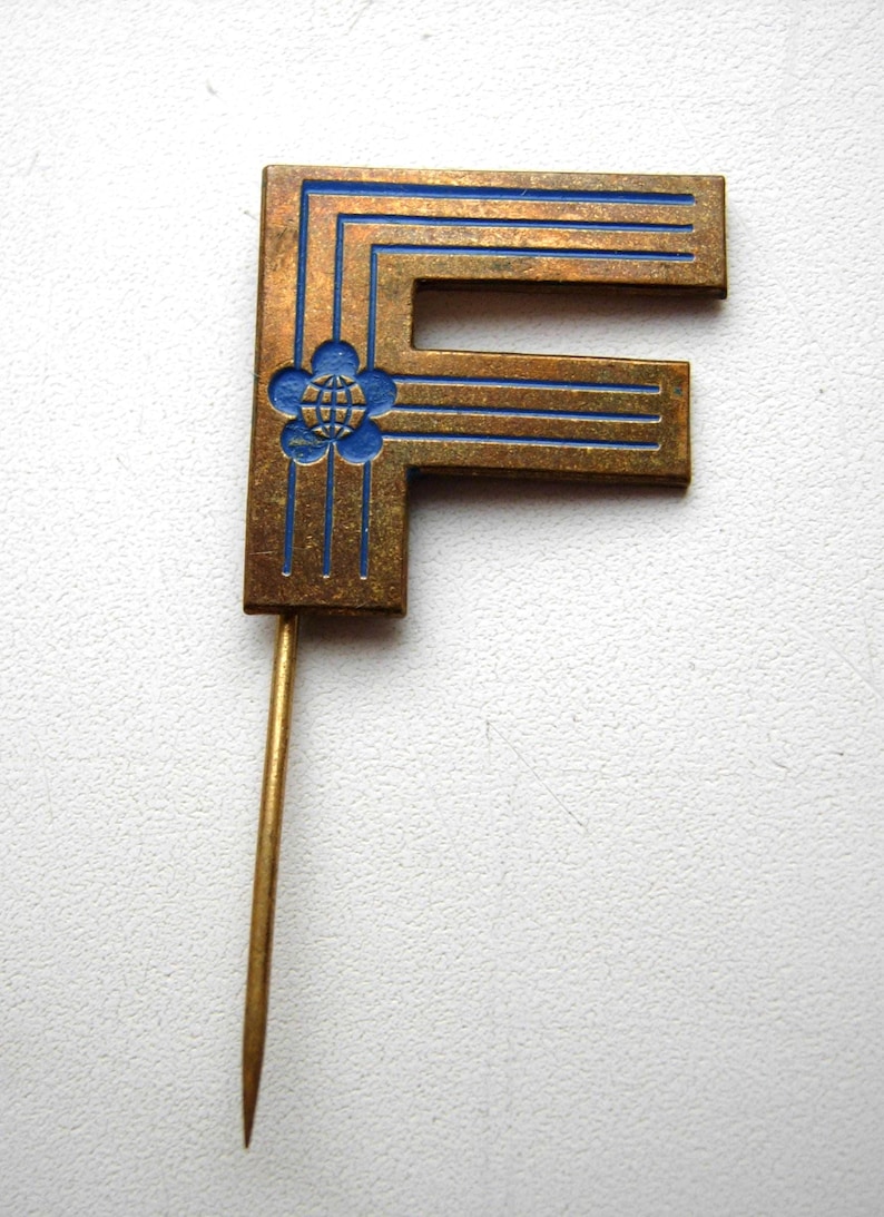 1957 Germany DDR Vintage Pin Badge - Festival - - Etsy