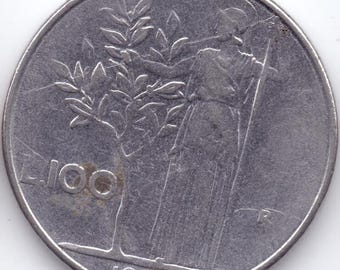 イタリア 100 リラ、1975 年、1976 年、1977 年、1978 年、1979 年