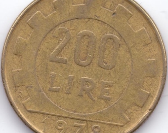 ヴィンテージ イタリア 1978 年。100 リラ コイン。イタリア共和国と