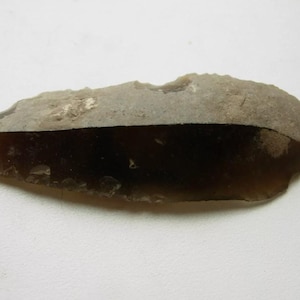Ancient artifact. Neolithic Stone knife blade. Prehistoric Tool Stone age. A real neolithic stone. 54 mm. RARE