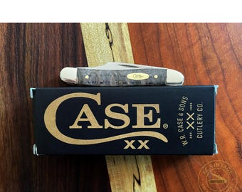 Case XX 73087 SS Stockman – Black Curly Oak – New USA-Made