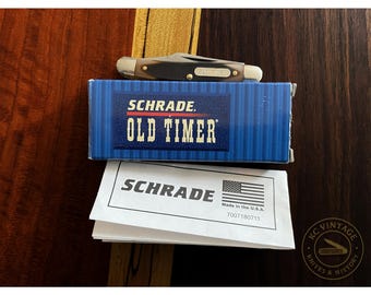 Schrade Old Timer 1080T Junior – Made in USA – Mint/Near Mint Condition