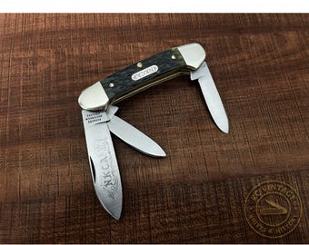 1978 Rodgers Wostenholm NKCA Canoe – Serial #5250 of 6000 – Sheffield, England – 3 5/8" Vintage Pocket Knife