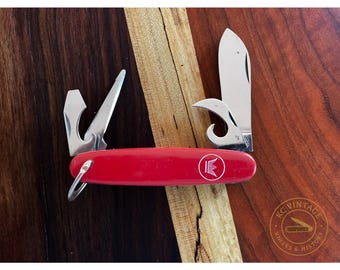 Imperial Ireland Scout Pocket Knife – Red Synthetic Handles with Crown Emblem - Circa 1970s
