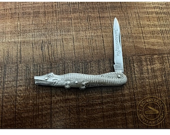 Vintage Jacksonville Florida Gator Knife – D. Peres Solingen Germany Souvenir – Mini Alligator Pocket Knife - circa 1950s - 1960s