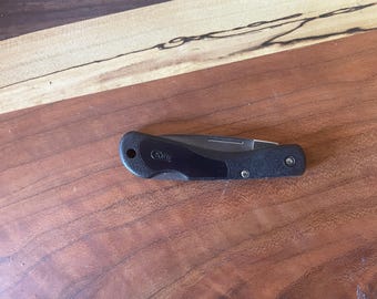 Vintage Case XX Mini Blackhorn 3590SS Pocket Knife – USA Made Lightweight Folder