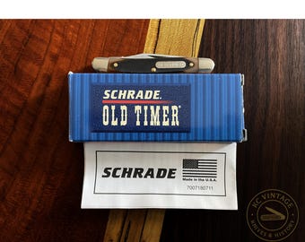 Schrade Old Timer 1040T Minuteman – Made in USA – Mint/Near Mint Condition