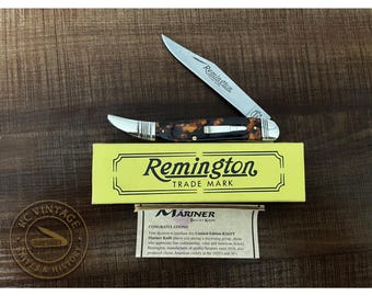 2001 Remington Mariner Bullet Knife R1615T – Limited Edition – Tortoise Shell – USA