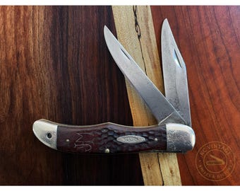 Vintage Case XX 6265 SAB Folding Hunter Knife – Circa 1965–1969