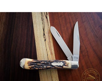 Vintage Schrade USA 285UH Uncle Henry Trapper Pocket Knife – circa 1980s