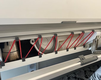 Camperonderdelen 3D – Set elastische koordhaken – Onderkast voor VW Grand California