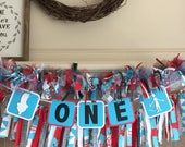 Items Similar To Cat In The Hat Birthday Party Decorations Thing