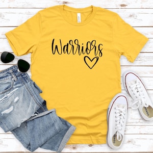 Warriors Shirt, Warriors Spirit Shirt, Warriors Spirit Wear, Warriors yall Tshirt, Warriors Football Shirt