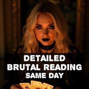 Leitura de Tarô Brutalmente Honesta | Insights Psíquicos Sem Adoçar | Amor Verdadeiro, Vida e Orientação para Decisões | Entrega no Mesmo Dia