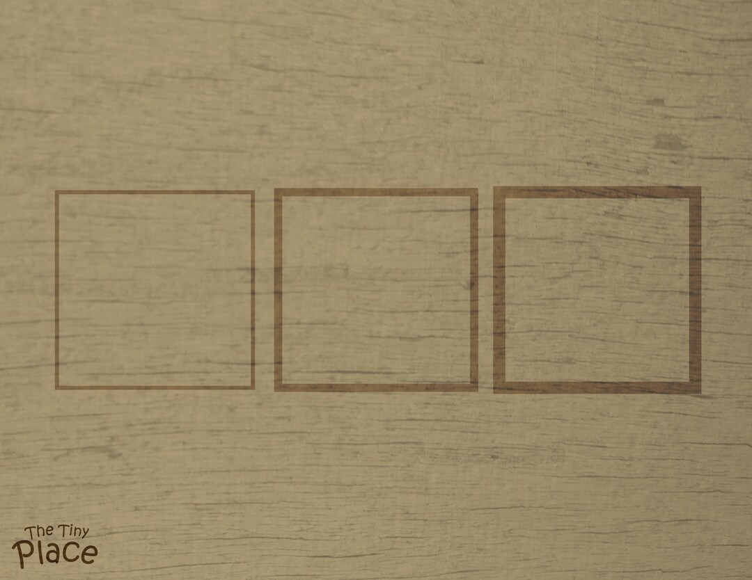 Basic Shapes, Squares (SVG Design for Lasercuts) - Etsy