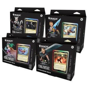 ファイナルファンタジーにインスパイアされたカスタムマジック統率者デッキ - MTGコレクターとカジュアルプレイのためのファンアートプロキシカード（アイコン - スペルクラフトテーマ）