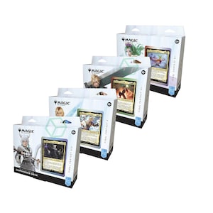 The Gathering - Final Fantasy Collector's Edition Commander Deck-bundel - Bevat alle 4 Surge-foliedecks