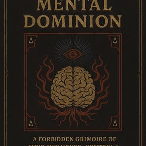 The Art of Mental Dominion - Forbidden Mind Control Spellbook voor psychische invloed en rituele kracht (afdrukbare grimoire)