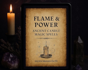 Candle Magic Spells Grimoire: Ancient Rituals & Invocations (PDF)