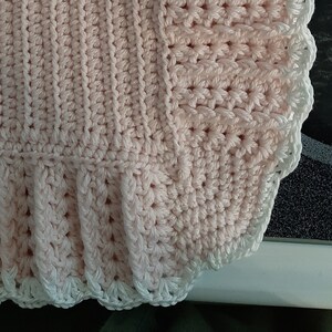 Baby blanket, crochet