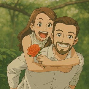 Custom Ghibli Style Portrait | Ready in 4-8 hours | Personalized Studio Ghibli Illustration from Your Photo | Digital Art Gift under 20