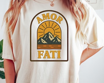 T-shirt Amor Fati : t-shirt vintage Stoic Philosophy