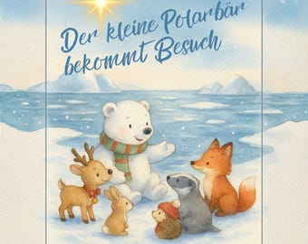 Adventskalender für Kinder- 24 kurze Adventsgeschichten - PDF digital A4 - gemeinsame Weihnachtsmomente